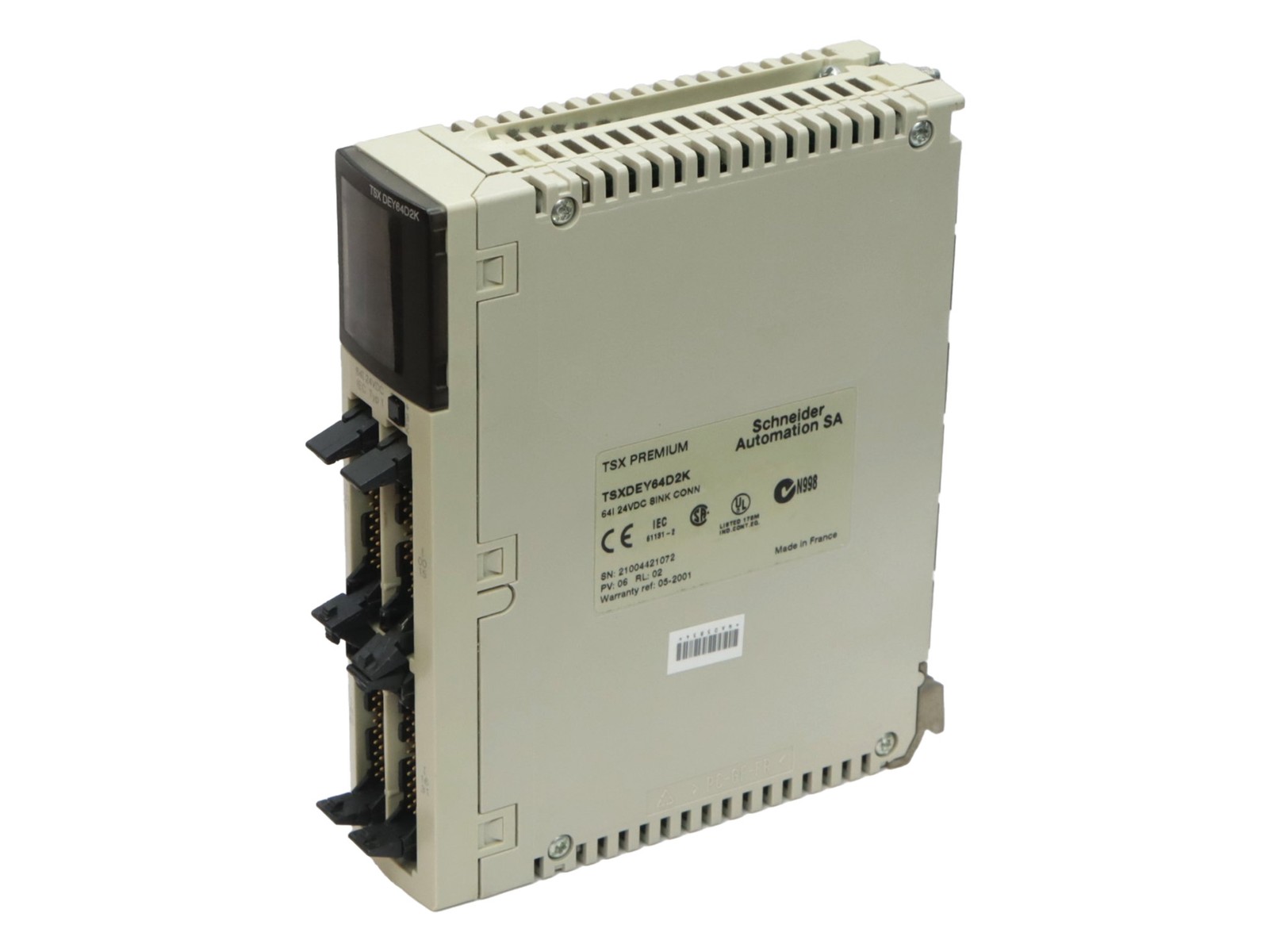 TSXDEY64D2K SCHNEIDER ELECTRIC TSX PREMIUM TSXDEY64D2K DISCRETE INPUT MODULE MOD