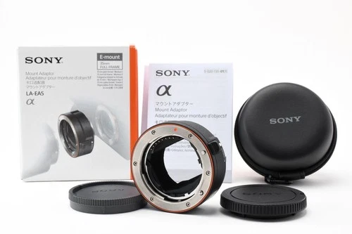 Sony LA-EA5 A-Mount to E-Mount Lens Adapter Full Frame APS-C Unused Japan