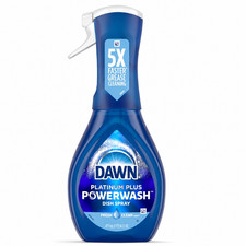 Dawn Platinum Plus Powerwash Dish Spray, Fresh Clean Scent, 16 fl oz, for