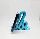 Modern Phone Stand Cell Phone/Tablet Stand Curvy Shaped Smartphone Holder — photo 4