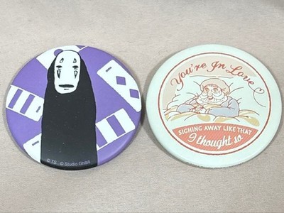 Ghibli Dosenabzeichen Spirited Away Kaonashi Howl's Moving Castle Witch Of...