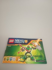 ONLY MANUAL Lego 70364 Nexo Knights Instruction NO BRICKS