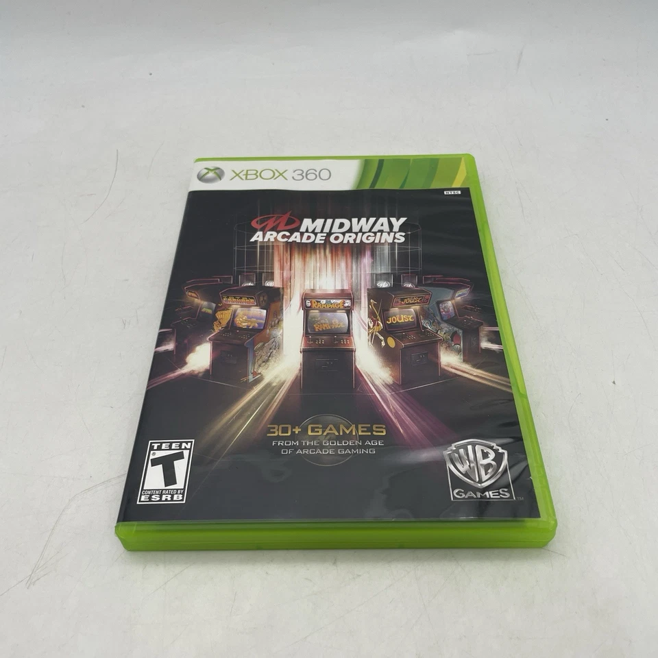 Midway Arcade Origins (Microsoft Xbox 360, 2012)  Complete CIB  Tested Working - Image 2 of 4
