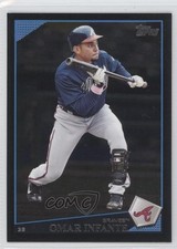 2009 Topps Wal-Mart Black Omar Infante #116 0n6