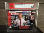 John Madden Football 93 - SNES Super Nintendo New Factory Sealed PSA WATA 9.4 A+
