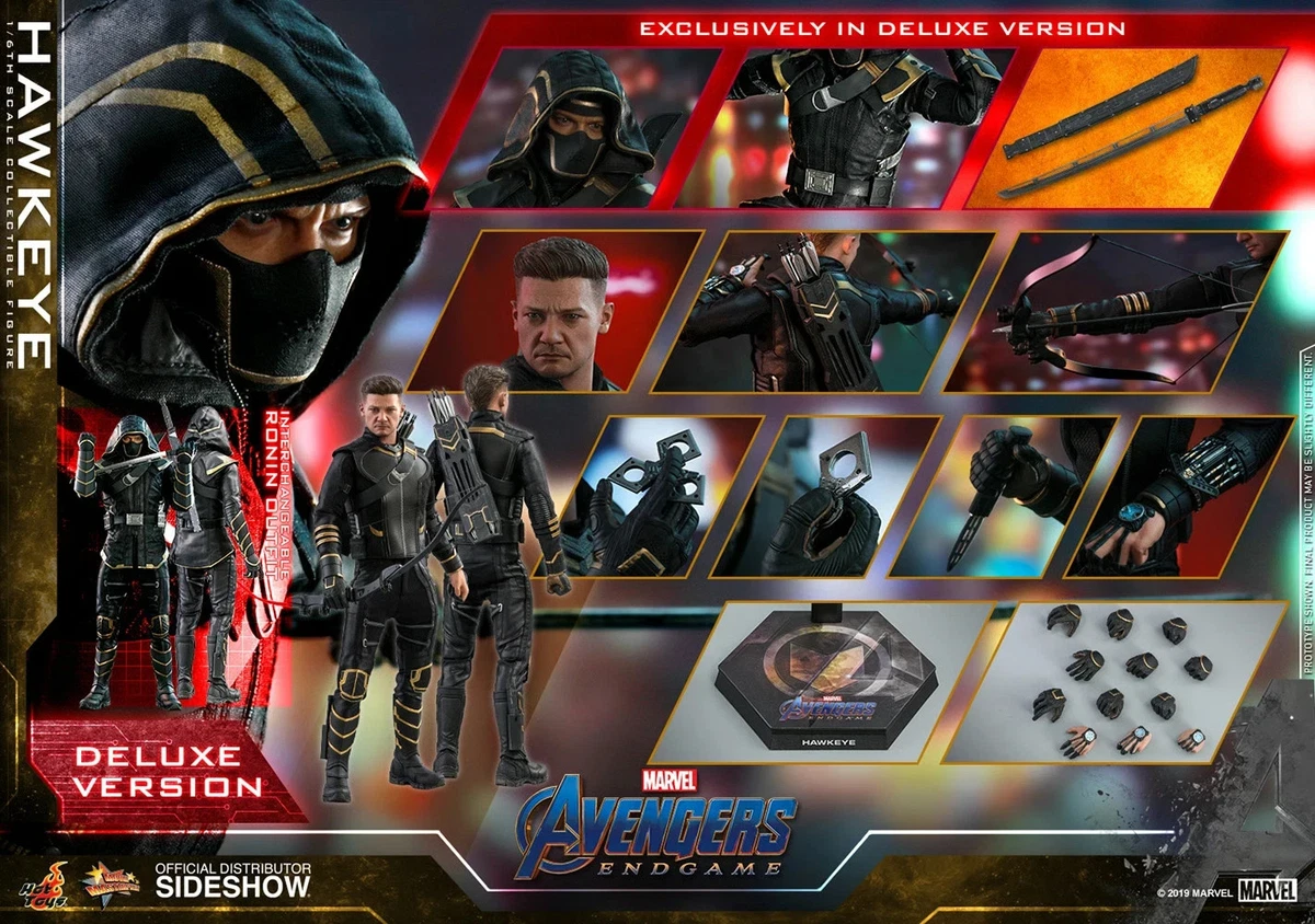 Hot Toys Hawkeye Avengers TV, Movie & Video Games Action Figures