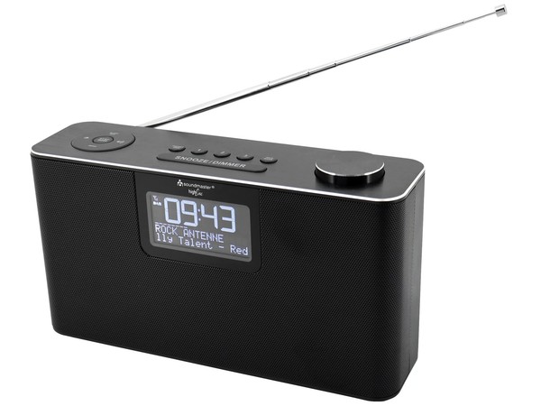 Soundmaster Dab+/Ukw Radio DAB700SW, Usb, Sd, MP3, Bluetooth, Schwarz-image