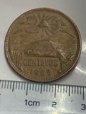 Mexiko 20 Centavos 1965 – Estados Unidos Mexicanos – Kupfer – Wappen/Adler