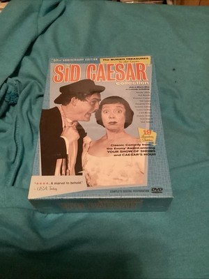 The Sid Caesar Collection-Buried Treasures-3 DVD-50th Anniversary-New & Sealed