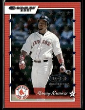 2001 Donruss #14 Manny Ramirez Baseball Card 1003H