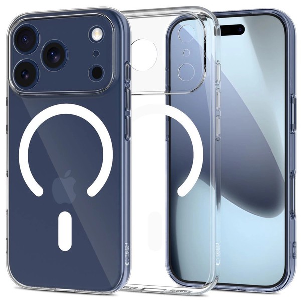 Tech-Protect Flexair Magsafe HÜLle FÜR Iphone 17 PRO Transparent-image