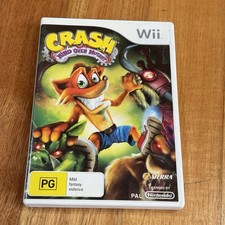 Crash Mind Over Mutant Nintendo Wii Game Complete with Manual
