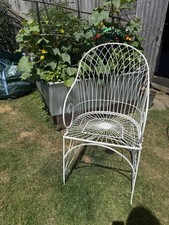 Arm Chairs Cast Iron Four In The Set Very Comfortable