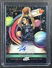 ZACH EDEY 2025 TOPPS COSMIC CHROME FIRST FLIGHT AUTO BLACK ECLIPSE REFRACTOR /10
