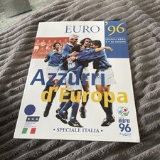 1996 EUROS ITALY AZZURI d EUROPA EURO 96 CHAMPIONSHIP FINALS ENGLAND BROCHURE VG