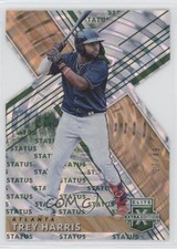 2019 Panini Elite Extra Edition Status Emerald Die-Cut 17/49 Trey Harris s3g
