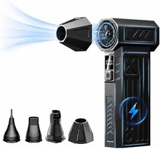 aobo Compressed Air Duster, 180000RPM 5-Speed Rechargeable Brushless for PC