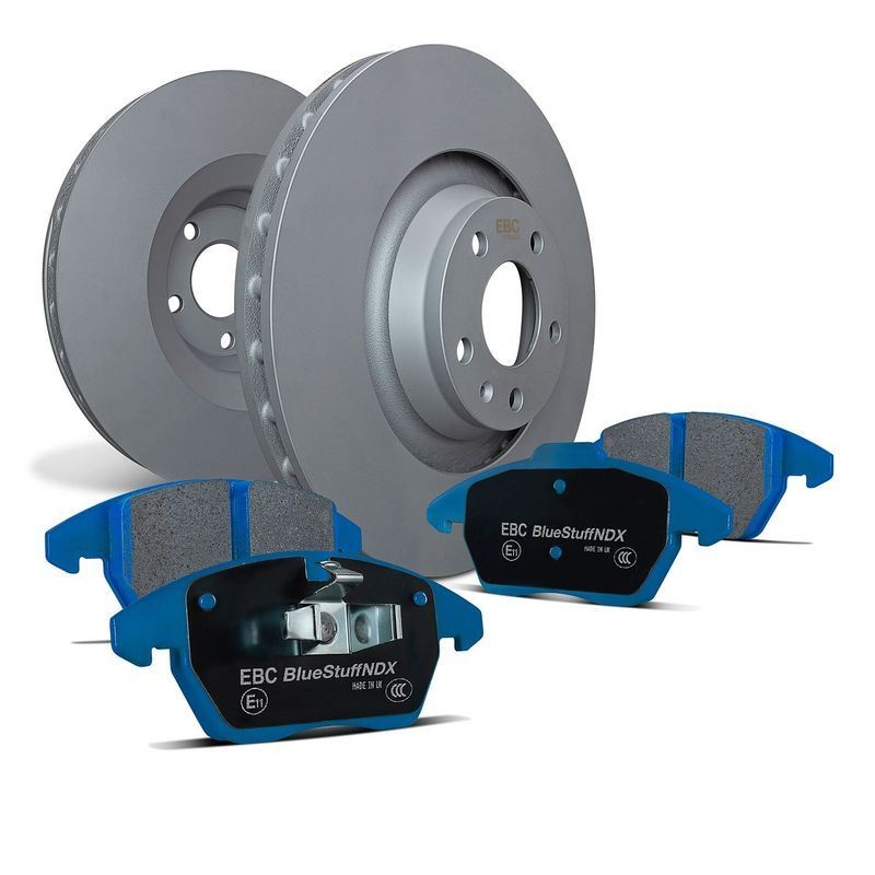 EBC PD04KF227 Front Brake Pad Disc Rotor Kit