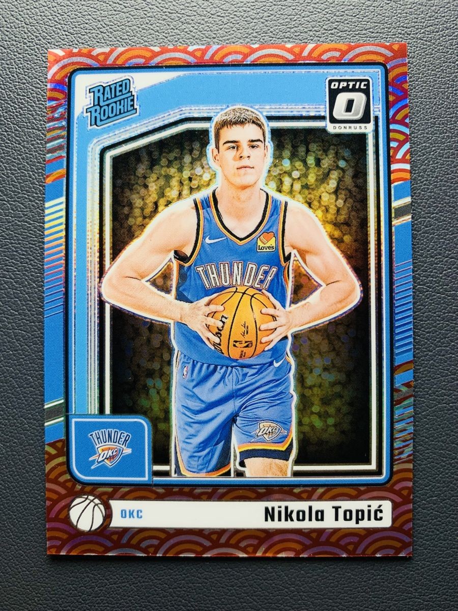 2024-25 Donruss Optic Nikola Topic #278 Rookie RC Photon Prizm Case Hit SSP