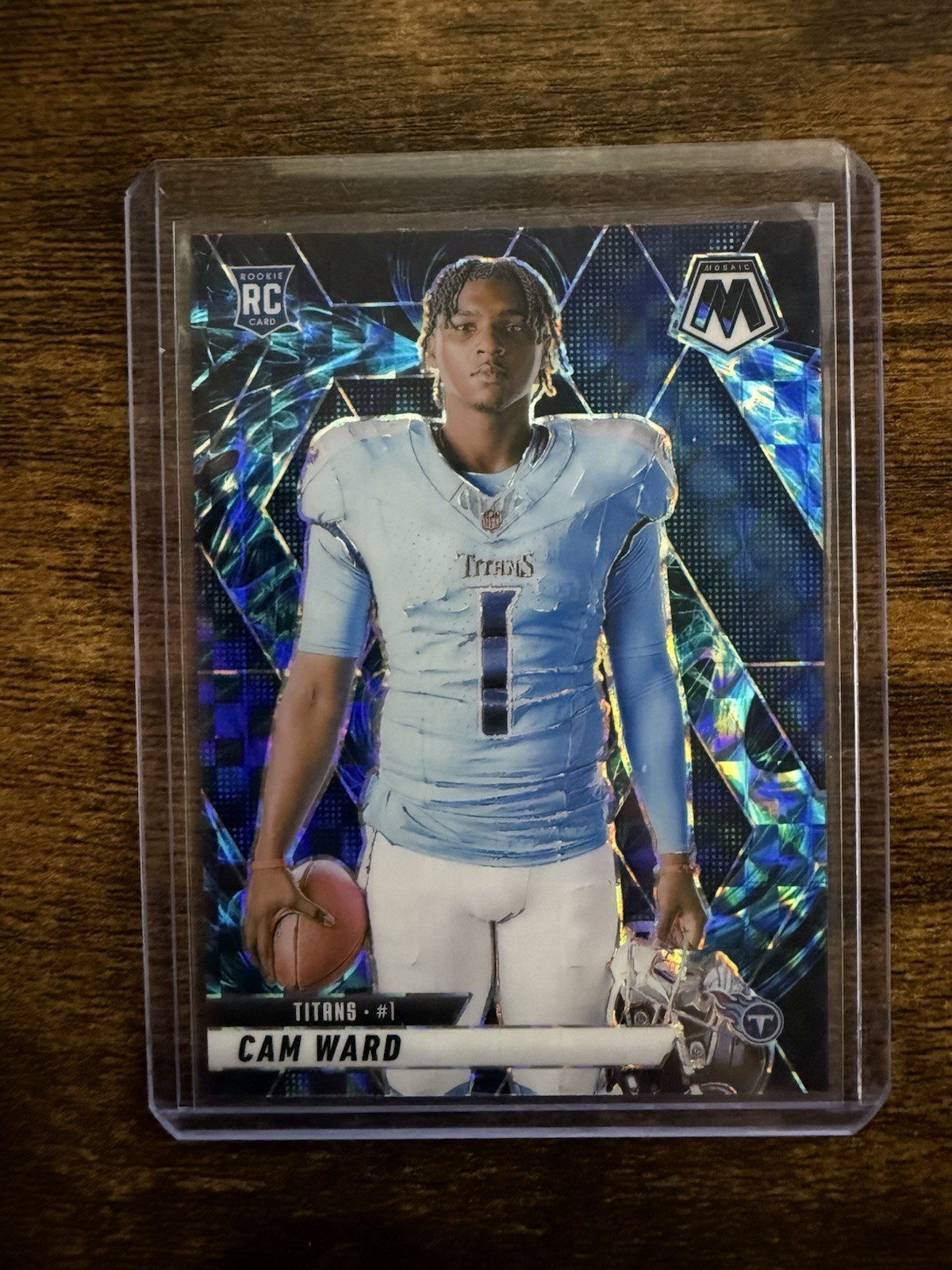 2025 Mosaic - Cam Ward Rookie Genesis Variation SSP Case Hit #272