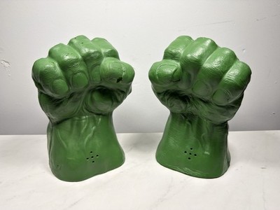 2003 Marvel Incredible Hulk Smash Hulk Hands Vintage RARE Untested Retro Display