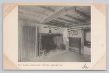 Tap Room Buckman Tavern Lexington MA Paul Revere Series Maynards Postcard