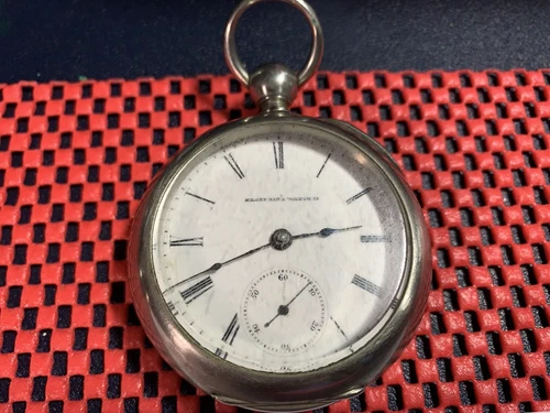 Vintage ELGIN pocket watch, Grade 7, Model 1, Series: 1, 18s, 7j, Adjust
