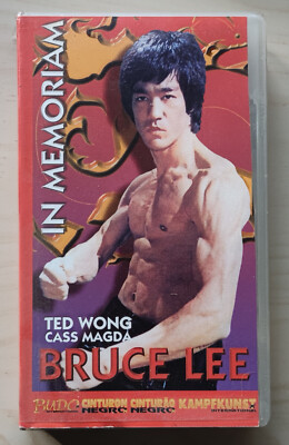 Bruce Lee In Memoriam Ted Wong & Cass Magda - Seltene VHS