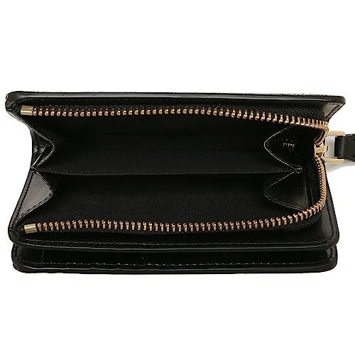 Marc Jacobs] Outlet S120M12FA22 002 TOPSTITCHED COMPACT ZIP WALLET