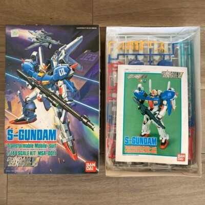 GUNDAM Sentinel S Ex-S Full Armor ZZ Zeta Plus C1 1:144 Retro