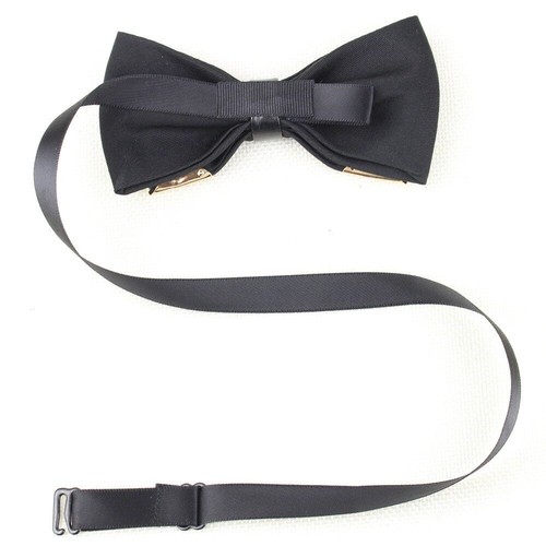 Bräutigam Herren Anzug Halsbekleidung Accessoires Fliege Einfarbig Muster Baumwolle Materialien Neu - Bild 4 von 27