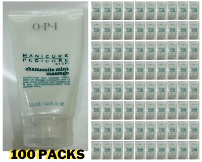 OPI Manicure and Pedicure Chamomile Mint Massage Lotion 4.2 oz - ( PACK of 100 )