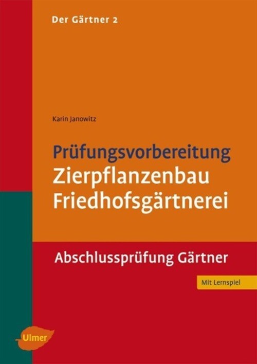 Thumbnail - Der Gärtner 2. Prüfungsvorbereitung Zierpflanzenbau,