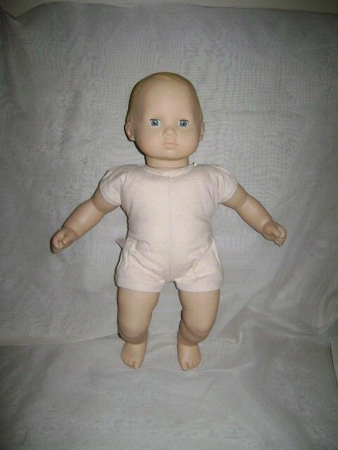 Pleasant Company Our New Baby Bitty Baby Doll Blonde Blue Eyes
