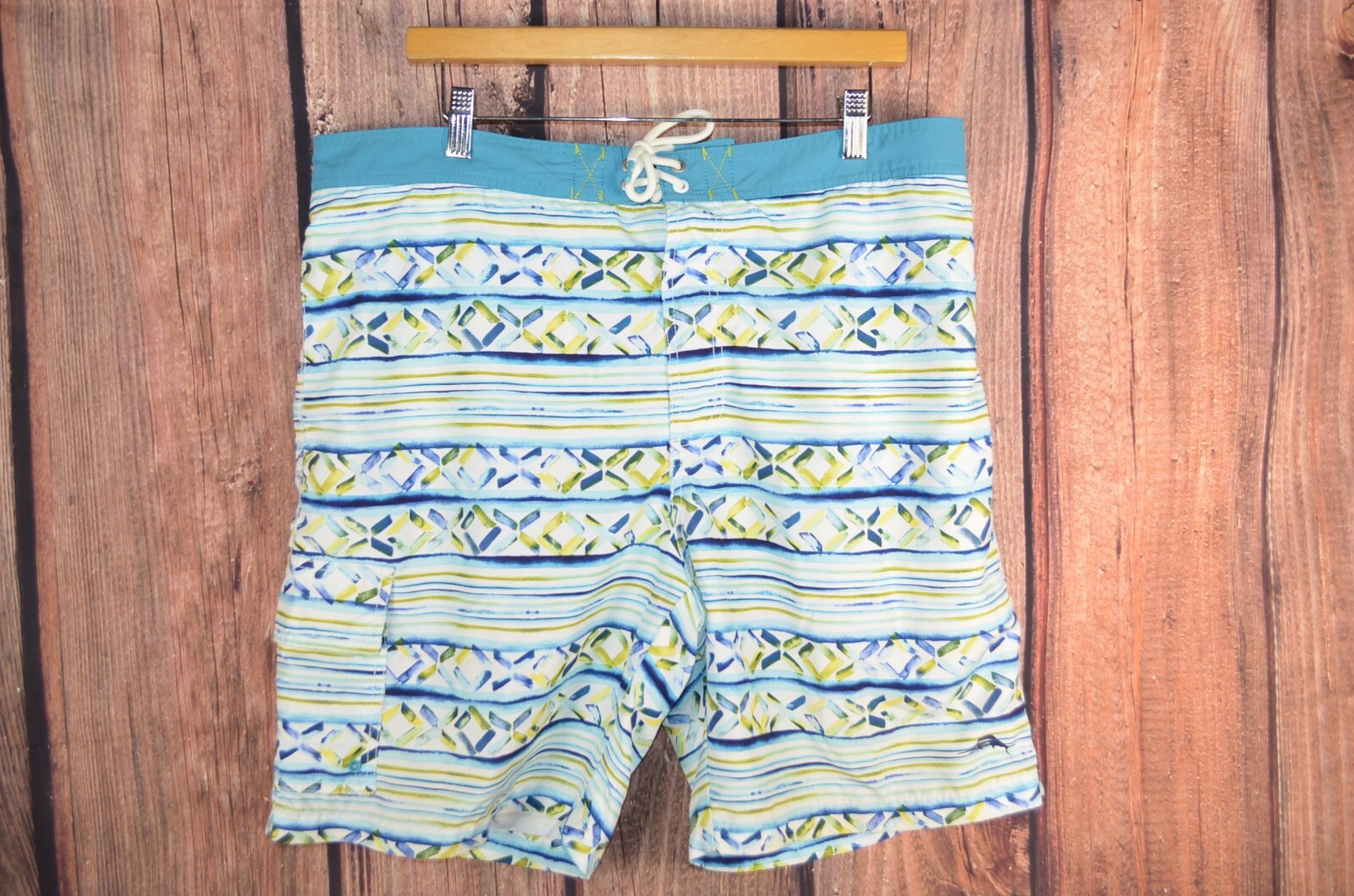 Tommy Bahama Board Shorts Mens XL Mesh Lined Drawstring Swimming