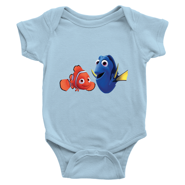 Infant Baby Bodysuit Clothes shower Gift Finding Dory Nemo Disney Pixar