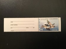 ICOLLECTZONE US 1986 Oklahoma Duck Stamp with tab XF NH