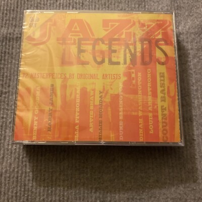 3 CDS JAZZ LEGENDS TOMMY DORSEY LOUIS ARMSTRONG SARAH VAUGHAN ELLA Free Ship C3