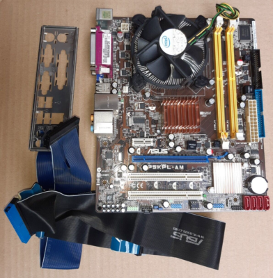 ASUS P5KPL-AM LGA 775, Celeron 1GB RAM,Heatsink, Fan