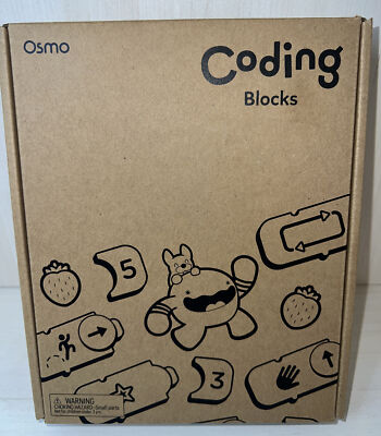 OSMO Coding Blocks Hands on Learning bundle for iPad New Unopened Box 902-00023
