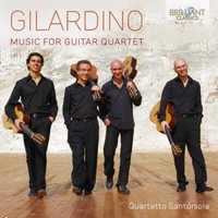 Quartetto Santorsola - Gilardino:Music For Guitar Quartet Cd Neu