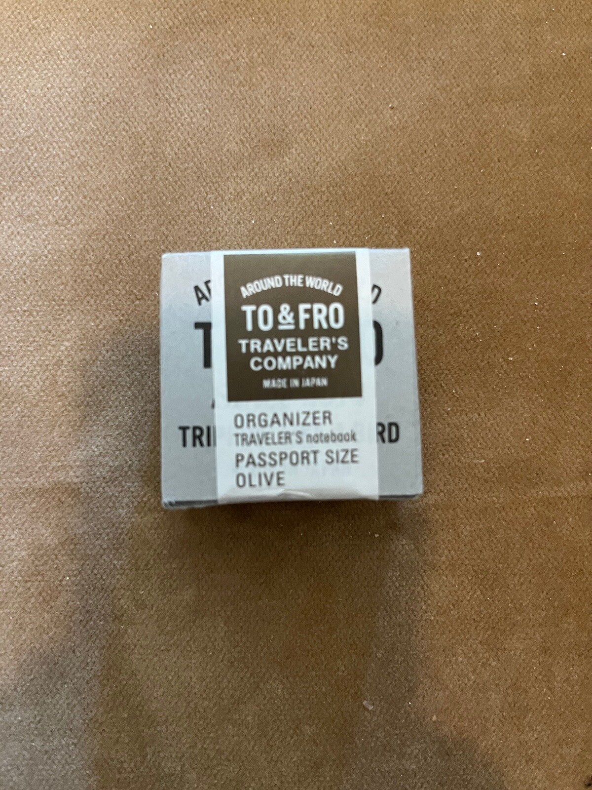 TO&FRO Traveler’s Company/Notebook Traveler’s Organizer/Passport/Olive