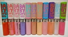 2pc/3pc MAYBELLINE BABY LIPS MOISTURIZING LIP GLOSS 0.18oz EACH *SEE VARIATIONS*