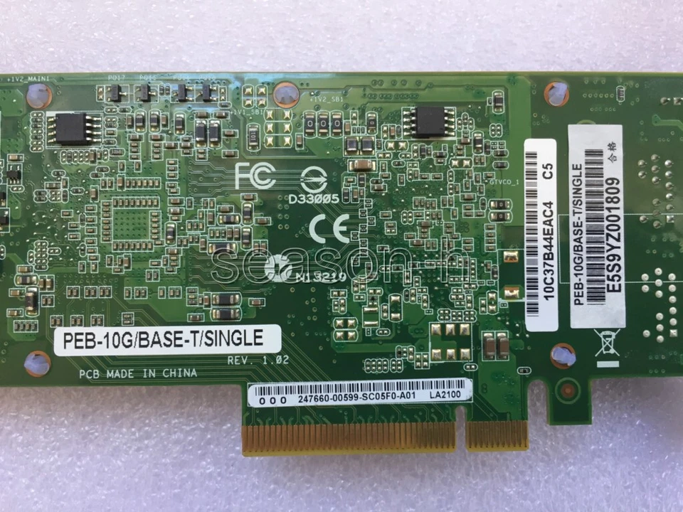 ASUS PEB-10G/BASE-T/SINGLE 10GB RJ45 PCI-E NETWORK ADAPTEC - Image 4 of 4