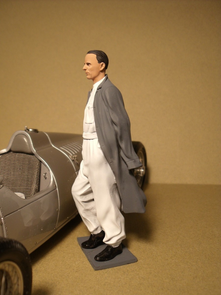Figurine 1/18 Achille Varzi – Vroom – Non Peinte – Résine – Pour CMC, Schuco, Minichamps
