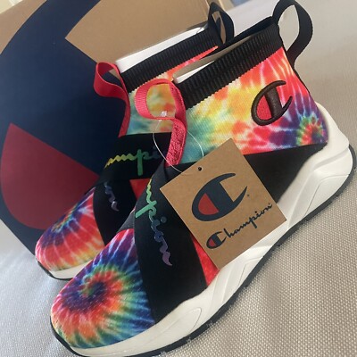 Champion Tie Dye Multicolor Rally Crossover Trainer Shoes Men\'s Size 11M Champion Tie Dye Rally Crossover Trainer Shoes Men main image 2