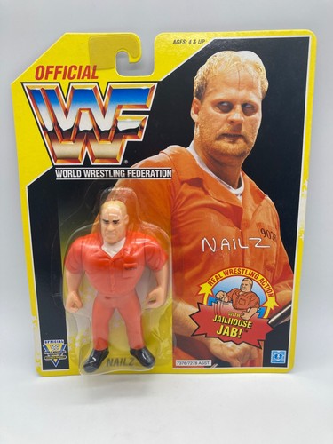 Vintage WWF Hasbro NAILZ Series 7 MOC Wrestling Ac...