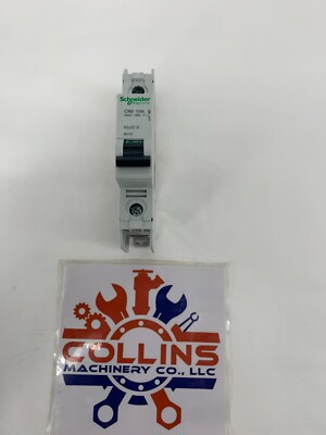 Schneider Electric 60110 Multi9 C60 1P 10A 120/240V 10kA Circuit Breaker