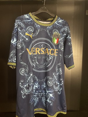 italy football shirt versace