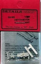 Details West 903 x HO Switch Motor & Tie Mount